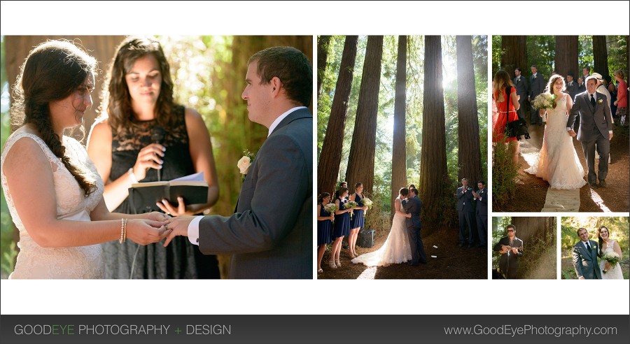 Roaring Camp Wedding Photos - Felton, California - Abbie and Joe - Photos by Bay Area Wedding Photographer Chris Schmauch www.GoodEyePhotography.com