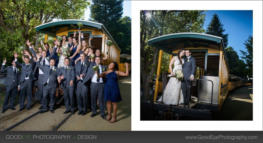 Roaring Camp Wedding Photos - Felton, California - Abbie and Joe - Photos by Bay Area Wedding Photographer Chris Schmauch www.GoodEyePhotography.com