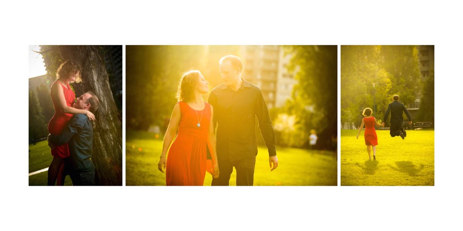 San Francisco Engagement Photos - Bay Bridge at Night - by Bay Area Wedding Photographer Chris Schmauch www.GoodEyePhotography.com