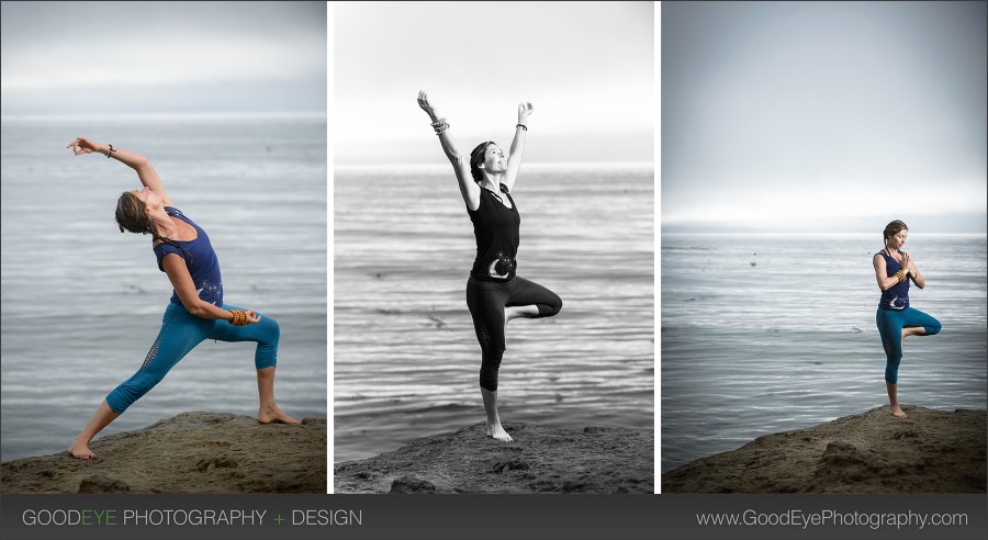 Fitness / Yoga Photos - Privates Beach, Capitola - Photos by Bay Area portrait photographer Chris Schmauch www.GoodEyePhotography.com